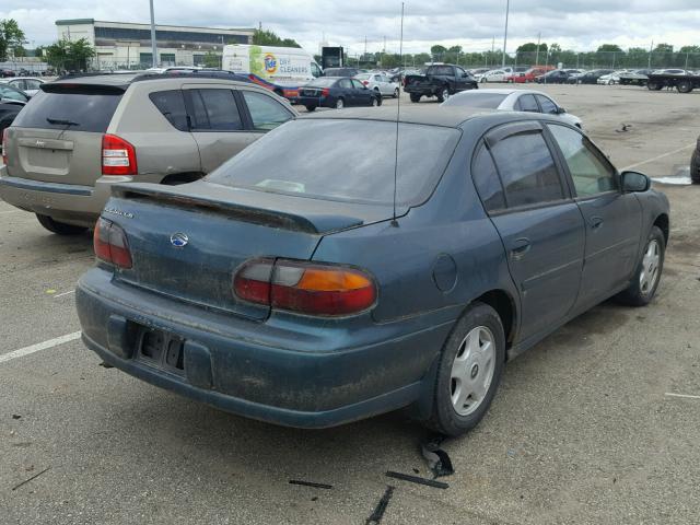 1G1NE52J716186802 - 2001 CHEVROLET MALIBU LS GREEN photo 4