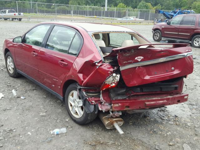 1G1ZT54874F174056 - 2004 CHEVROLET MALIBU LS 红色 照片 3