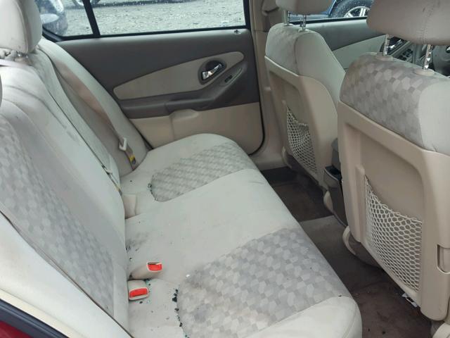 1G1ZT54874F174056 - 2004 CHEVROLET MALIBU LS 红色 照片 6