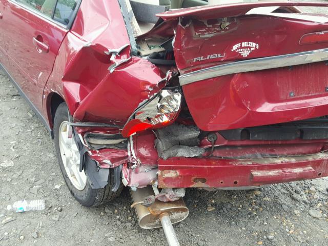 1G1ZT54874F174056 - 2004 CHEVROLET MALIBU LS 红色 照片 9