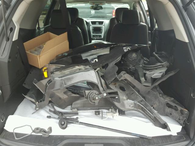 1GKKVRKD1EJ180609 - 2014 GMC ACADIA SLT შავი ფოტო 9