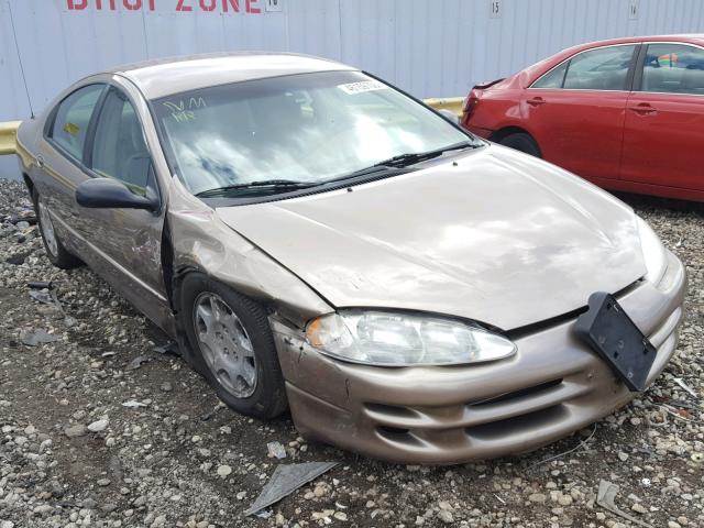 2B3HD46R72H282237 - 2002 DODGE INTREPID S BROWN photo 1