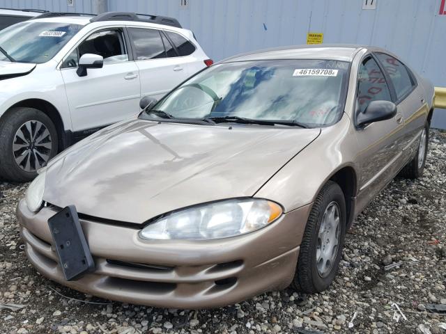 2B3HD46R72H282237 - 2002 DODGE INTREPID S BROWN photo 2