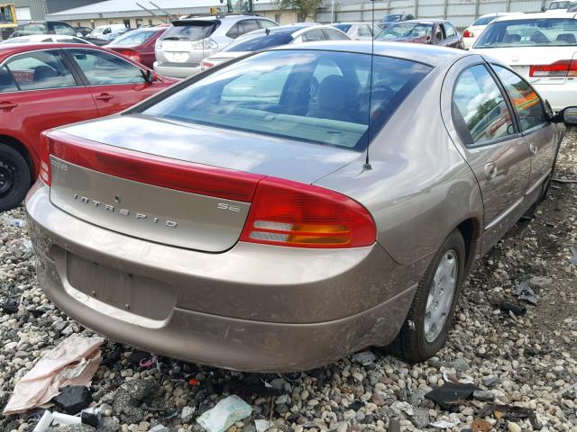 2B3HD46R72H282237 - 2002 DODGE INTREPID S BROWN photo 4