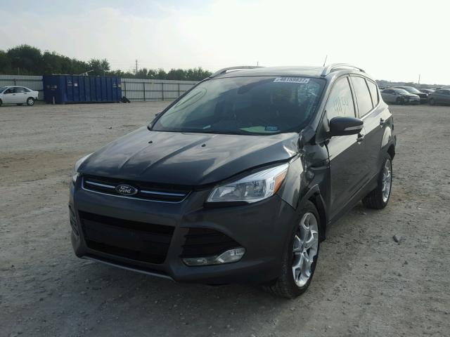 1FMCU0J97GUA75355 - 2016 FORD ESCAPE TIT GRAY photo 2