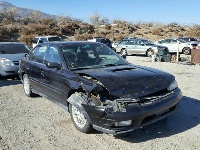 4S3BD675XW7200997 - 1998 SUBARU LEGACY GT BLACK photo 1