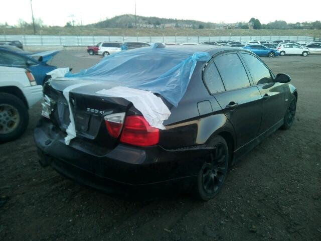 WBAVD13506KT80054 - 2006 BMW 325 XI BLACK photo 4