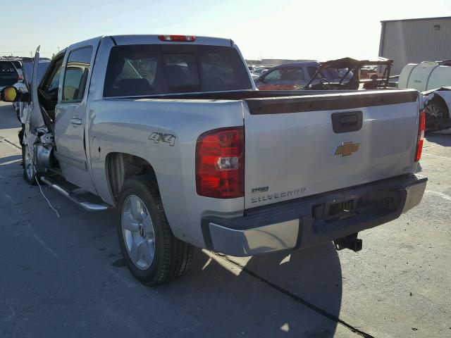 3GCPKTE34BG157560 - 2011 CHEVROLET SILVERADO SILVER photo 3