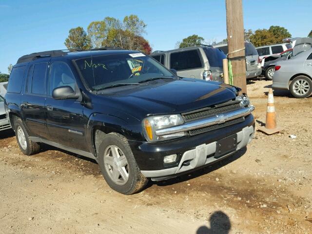 1GNET16S036149531 - 2003 CHEVROLET TRAILBLAZE BLACK photo 1