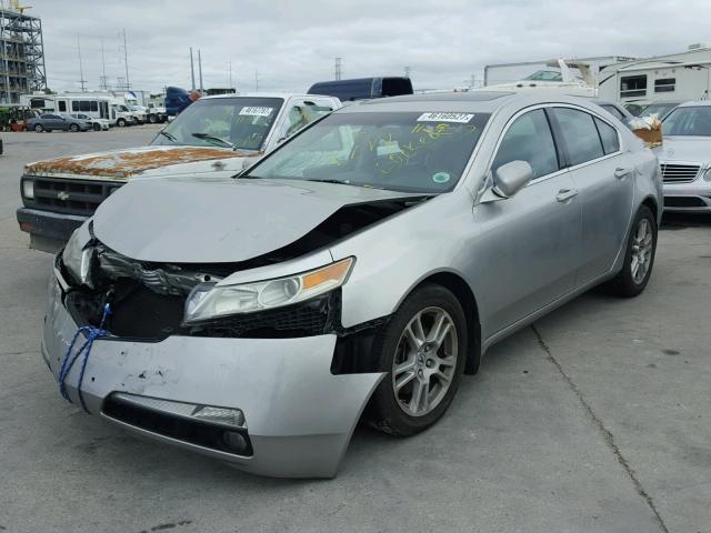 19UUA8F22AA014114 - 2010 ACURA TL SILVER photo 2