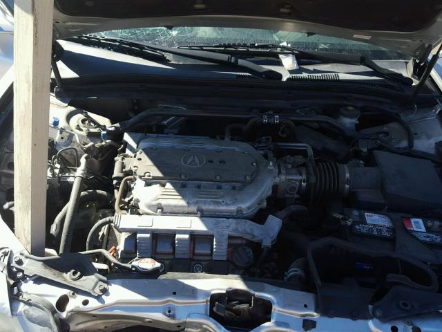 19UUA8F22AA014114 - 2010 ACURA TL SILVER photo 7