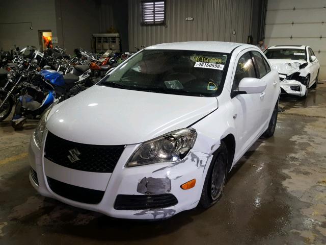 JS2RF9A15C6100166 - 2012 SUZUKI KIZASHI S WHITE photo 2