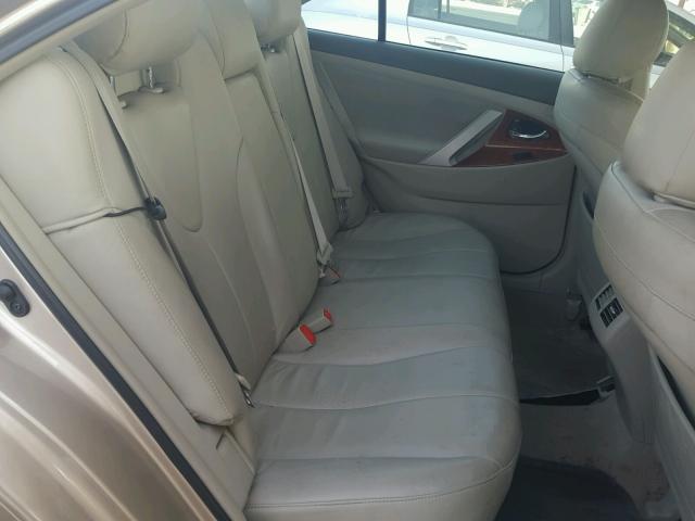 4T1BE46K69U317924 - 2009 TOYOTA CAMRY BASE GOLD photo 6