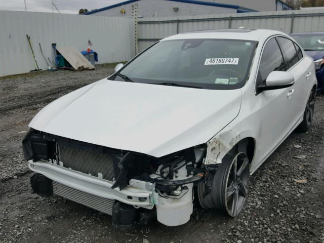 YV1902FH0E2294781 - 2014 VOLVO S60 T6 WHITE photo 2