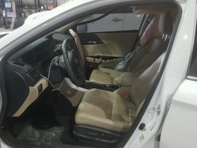 1HGCR2F80DA175149 - 2013 HONDA ACCORD EXL WHITE photo 5