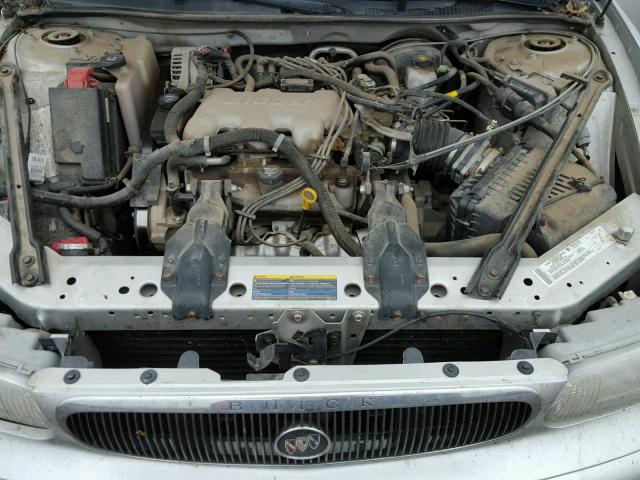 2G4WS52J641260996 - 2004 BUICK CENTURY CU SILVER photo 7