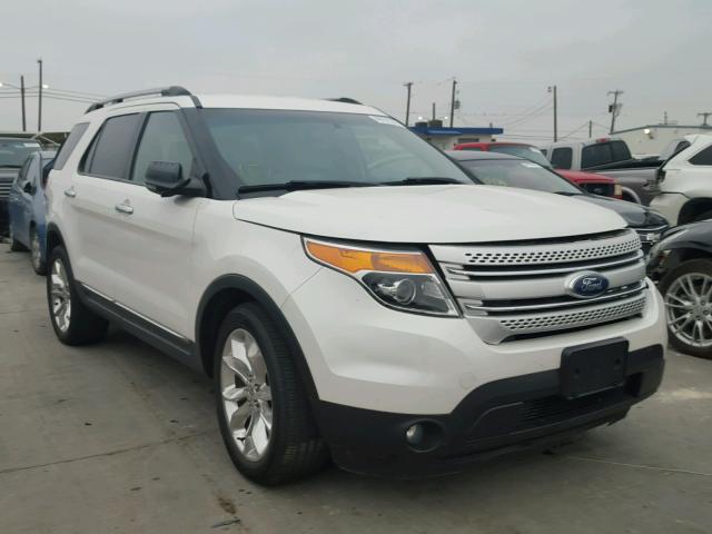 1FMHK7D88BGA48941 - 2011 FORD EXPLORER X WHITE photo 1