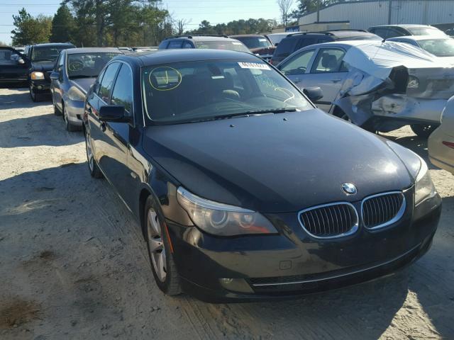 WBANU53558CT09176 - 2008 BMW 528 I BLACK photo 1