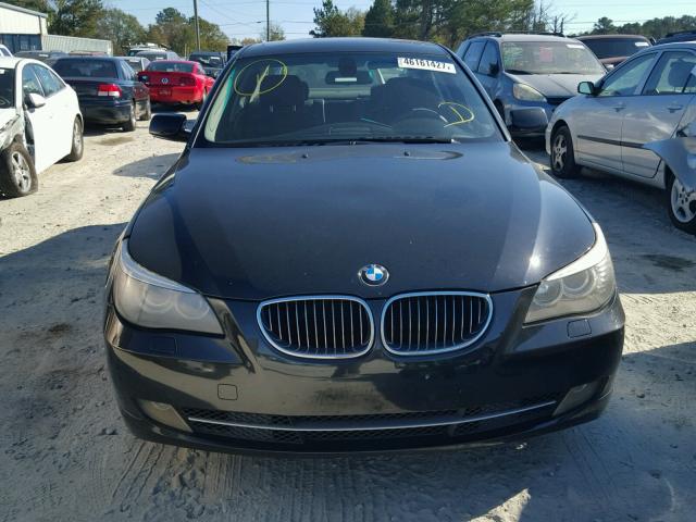 WBANU53558CT09176 - 2008 BMW 528 I BLACK photo 9