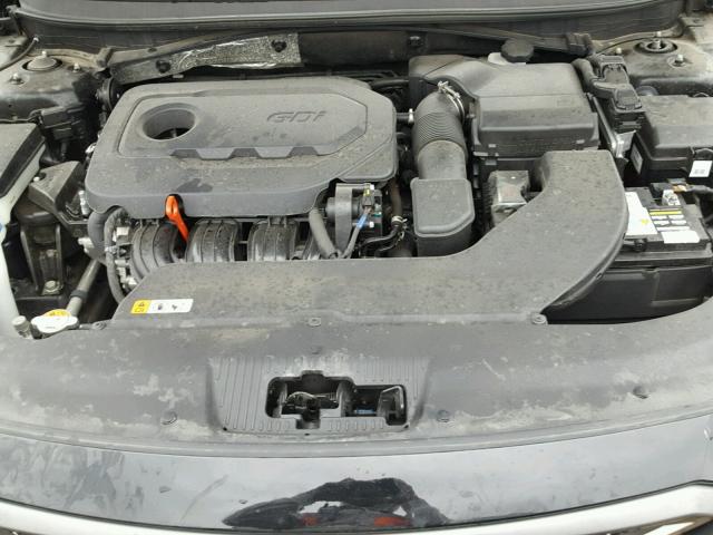 5NPE34AF1GH422864 - 2016 HYUNDAI SONATA SPO CHARCOAL photo 7