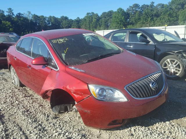 1G4PP5SK0D4251679 - 2013 BUICK VERANO RED photo 1