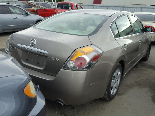 1N4AL21EX7N487342 - 2007 NISSAN ALTIMA 2.5 BROWN photo 4