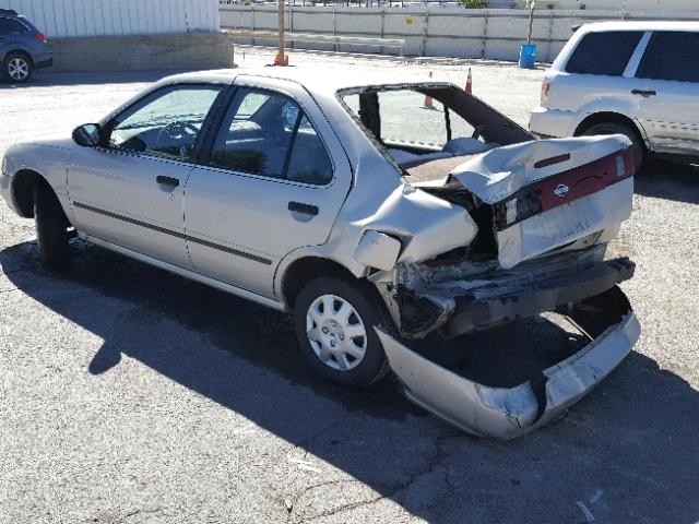 1N4AB41D4TC775756 - 1996 NISSAN SENTRA E TAN photo 3