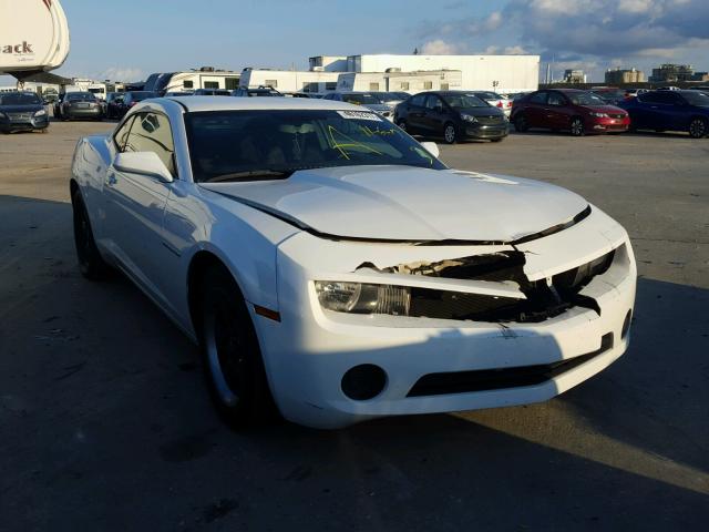 2G1FA1E37C9175185 - 2012 CHEVROLET CAMARO LS WHITE photo 1