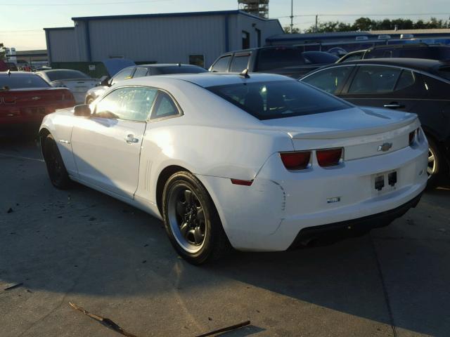 2G1FA1E37C9175185 - 2012 CHEVROLET CAMARO LS WHITE photo 3