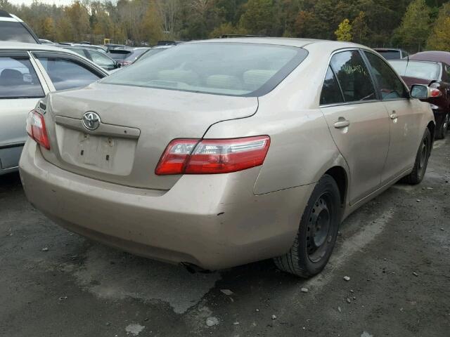 4T1BE46K18U792539 - 2008 TOYOTA CAMRY CE BEIGE photo 4