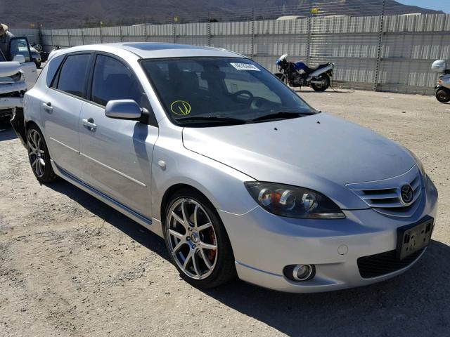 JM1BK344661541428 - 2006 MAZDA 3 HATCHBAC SILVER photo 1