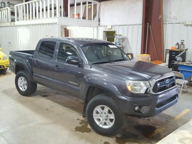 5TFLU4EN6DX053201 - 2013 TOYOTA TACOMA DOU CHARCOAL photo 1