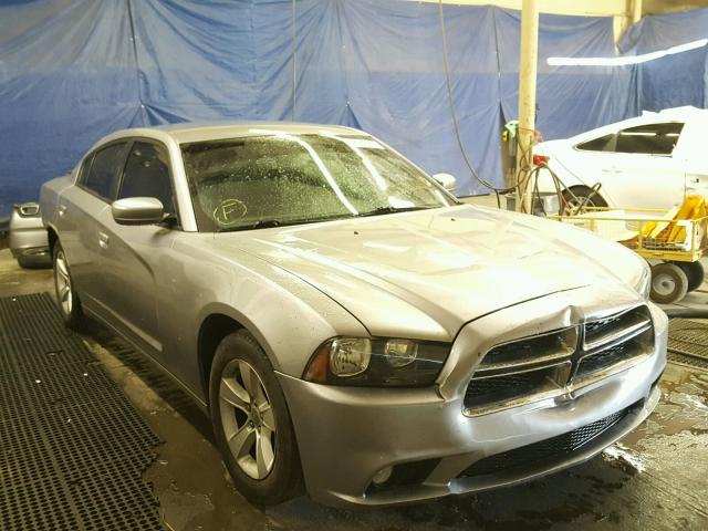2C3CDXHG9EH357468 - 2014 DODGE CHARGER SX GRAY photo 1