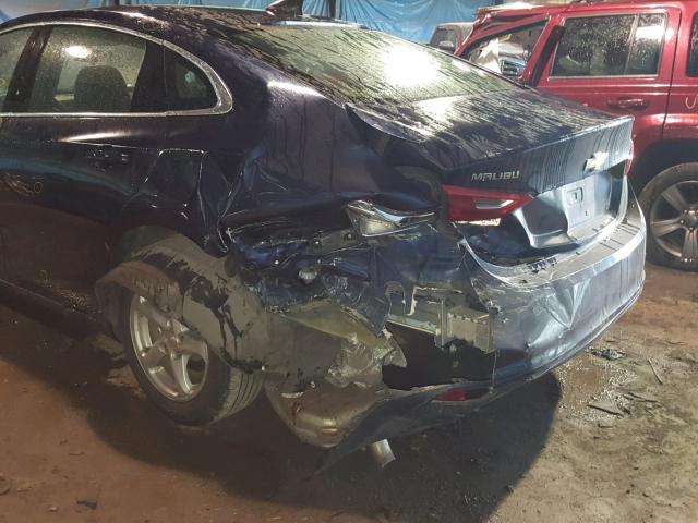 1G1ZB5ST6HF109277 - 2017 CHEVROLET MALIBU LS ლურჯი ფოტო 9
