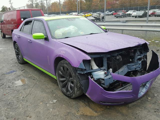 2C3CCABG1EH347106 - 2014 CHRYSLER 300 S PURPLE photo 1