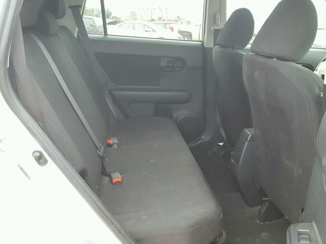 JTLKE50E091090930 - 2009 TOYOTA SCION XB Plata foto 6