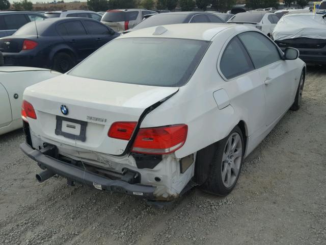 WBAWB7C50AP049483 - 2010 BMW 335 I WHITE photo 4