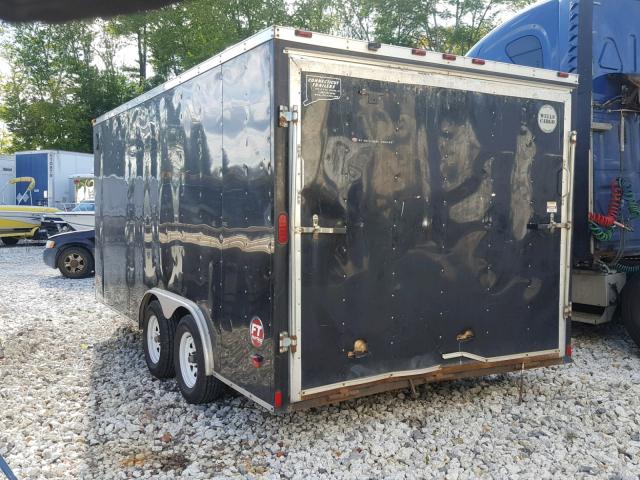 575200G26FP285352 - 2016 WELLS CARGO ENCLSDTRLR BLACK photo 3