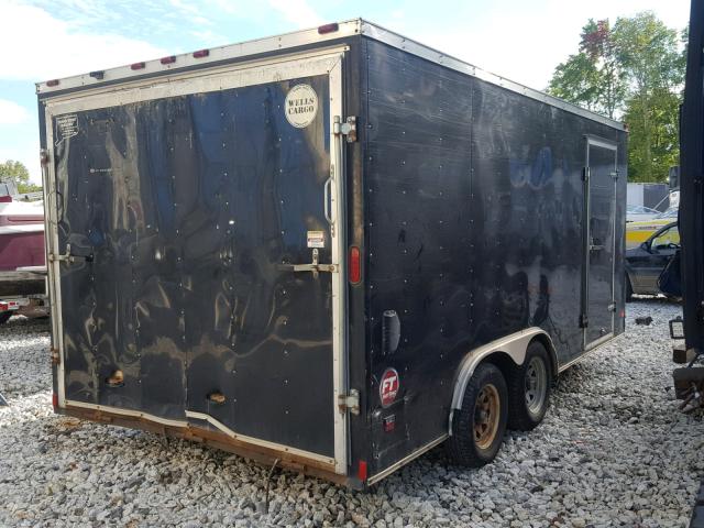 575200G26FP285352 - 2016 WELLS CARGO ENCLSDTRLR BLACK photo 4