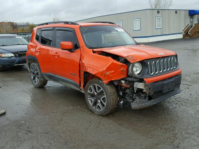 ZACCJBBT0FPC39791 - 2015 JEEP RENEGADE L ORANGE photo 1