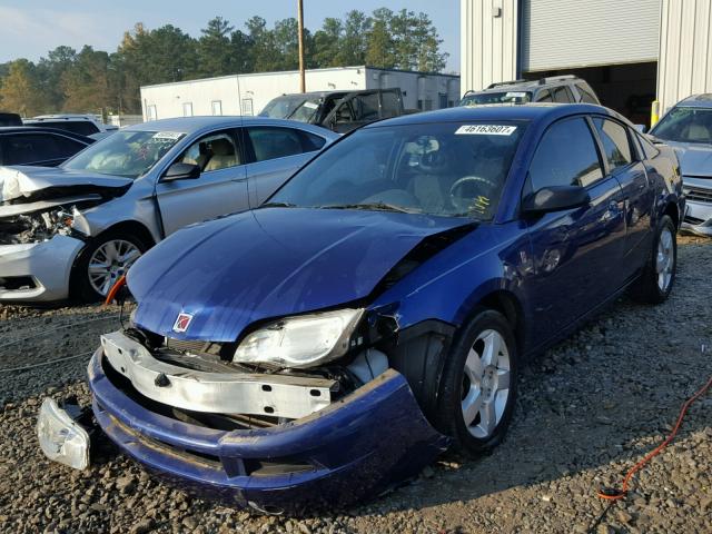 1G8AN18F26Z189074 - 2006 SATURN ION LEVEL BLUE photo 2