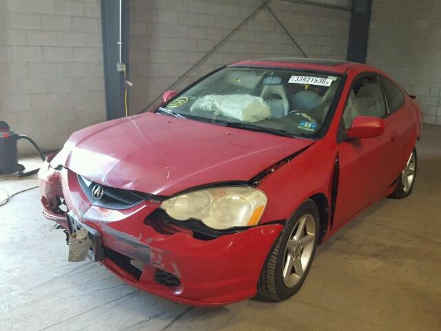 JH4DC53054S006130 - 2004 ACURA RSX TYPE-S RED photo 2