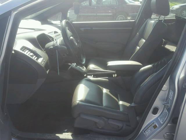 2HGFA16998H340789 - 2008 HONDA CIVIC EXL Gümüş foto 5