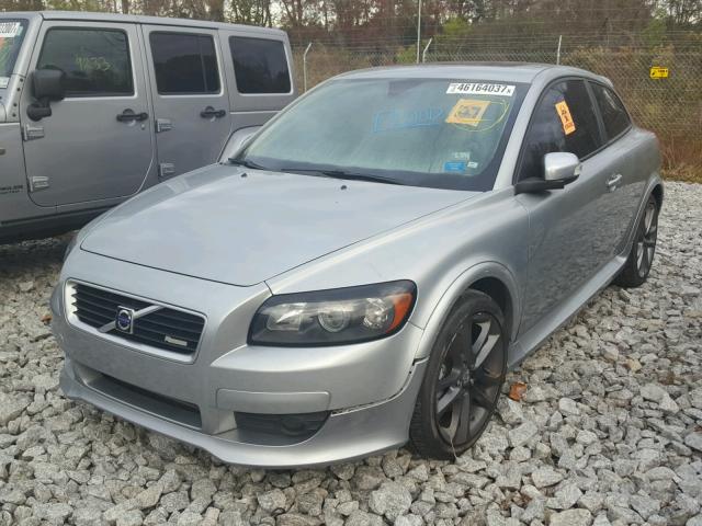 YV1MK672092122312 - 2009 VOLVO C30 T5 SILVER photo 2