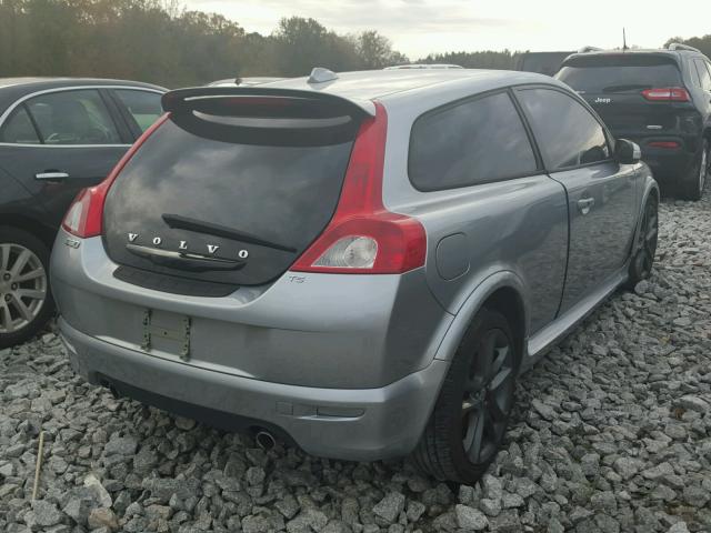 YV1MK672092122312 - 2009 VOLVO C30 T5 SILVER photo 4