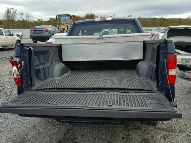 1FTRX12W17KD64467 - 2007 FORD F150 BLUE photo 6