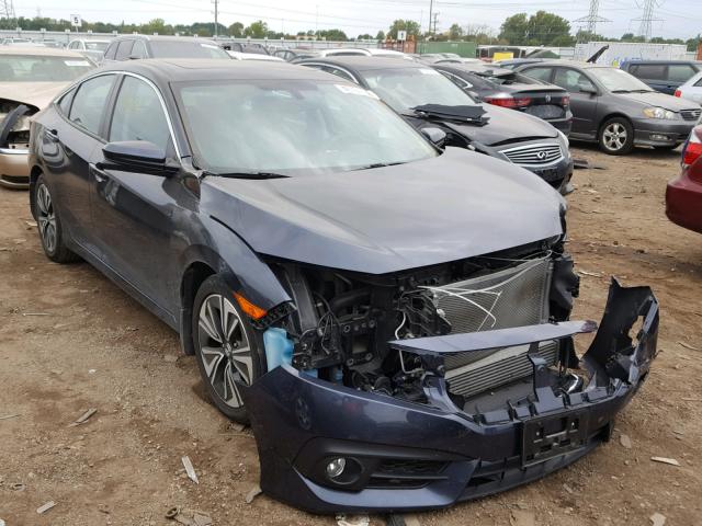 19XFC1F77GE013194 - 2016 HONDA CIVIC EXL 蓝色 照片 1