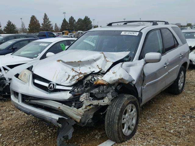 2HNYD18855H531795 - 2005 ACURA MDX TOURIN SILVER photo 9