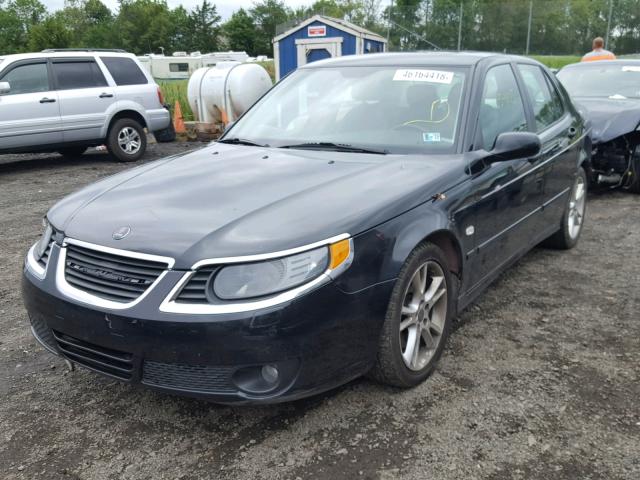 YS3ED49G073507659 - 2007 SAAB 9-5 2.3T BLACK photo 2