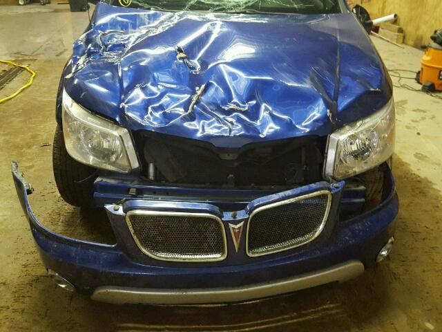 2CKDL73F966063561 - 2006 PONTIAC TORRENT BLUE photo 7